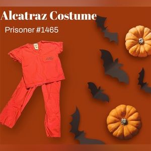 Kids Medium Alcatraz Costume Set. 🎃👻💀